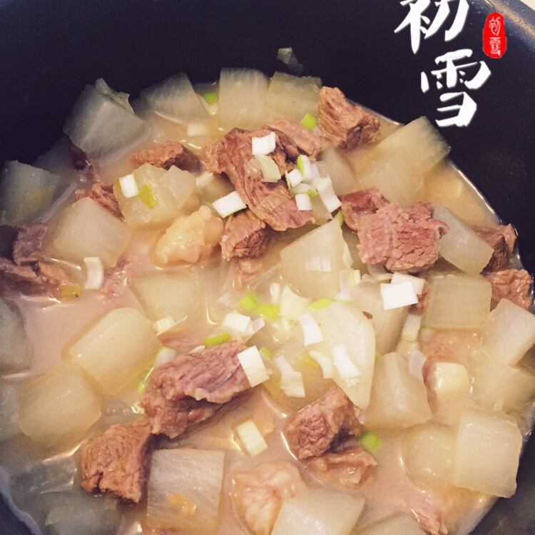 萝卜炖牛腩