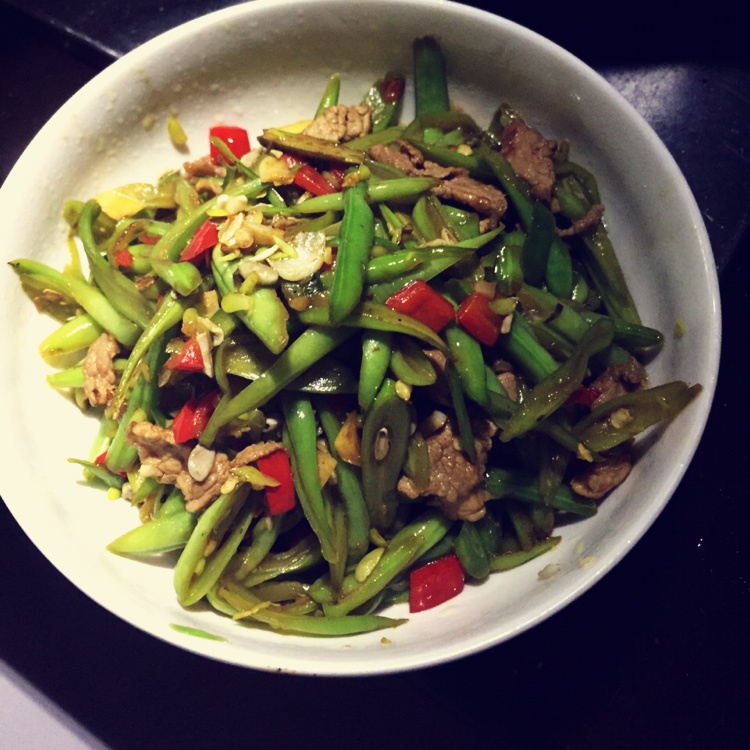 小炒四季豆
