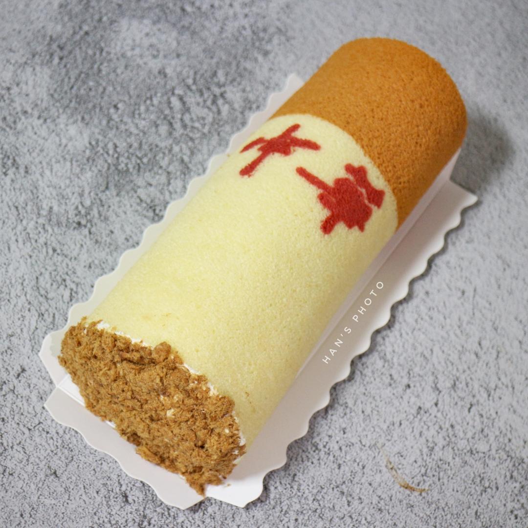 彩绘华子蛋糕卷(摩飞冰箱除味器)