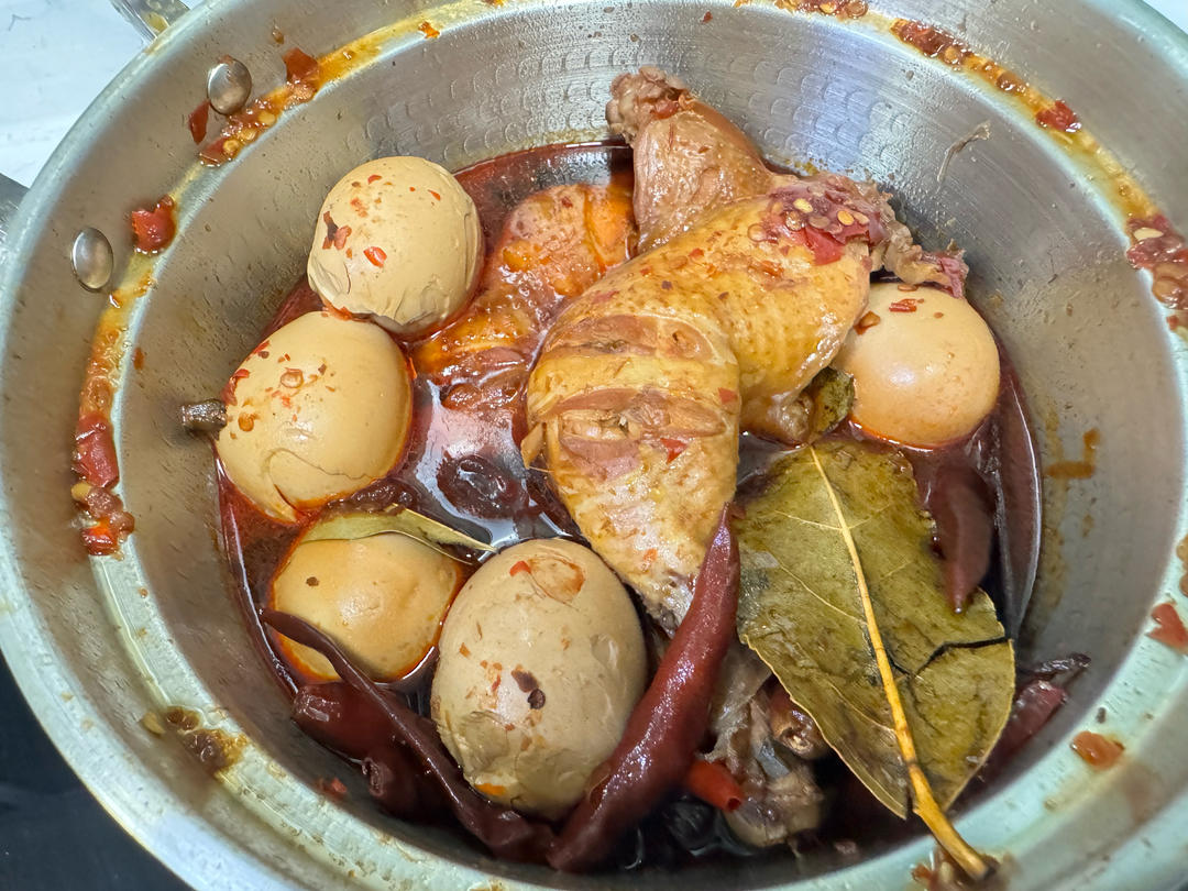 爆好吃的卤鸡腿 卤蛋❗电饭煲 炒锅都可以做~
