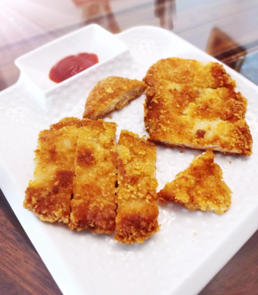 香酥炸鸡排（简版）