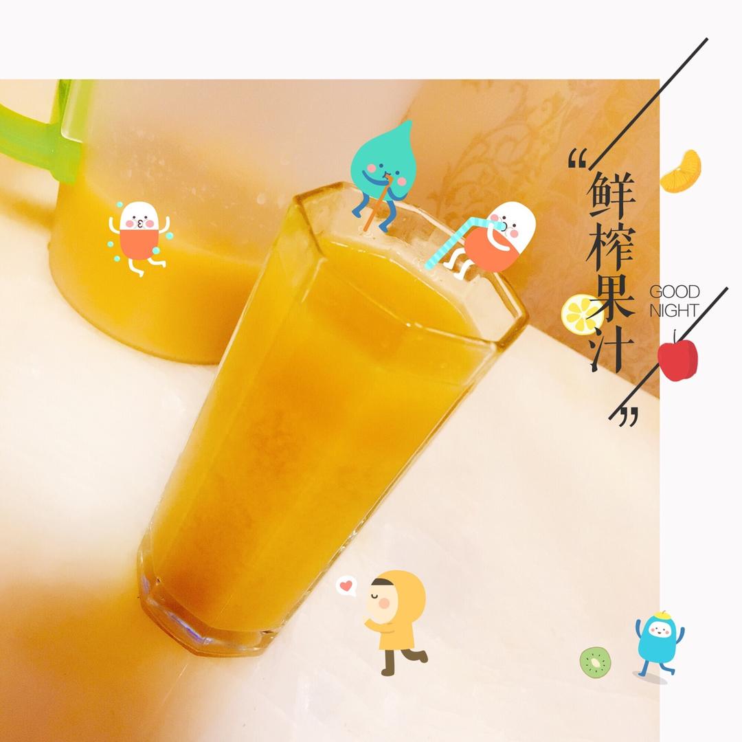 自制hey juice排毒果蔬汁。