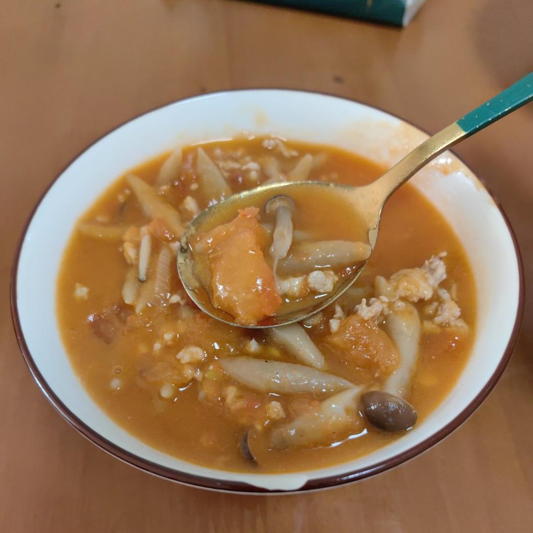 堪比西贝村的番茄莜面鱼鱼