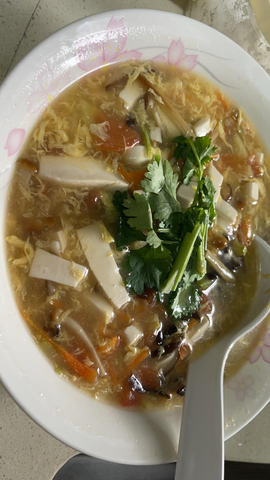 家庭版酸辣汤