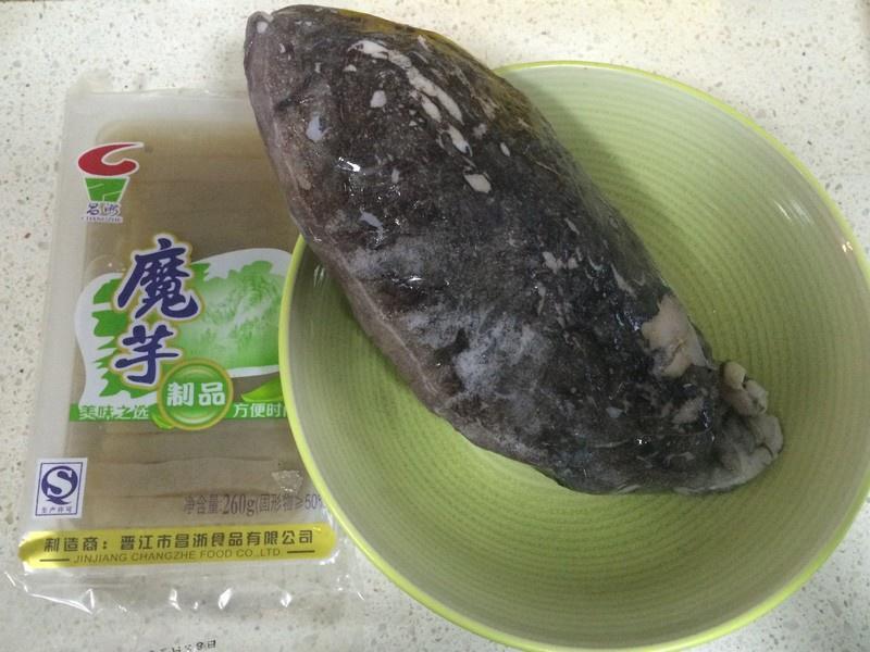 昨日的美食 之味噌炒花枝蒟蒻的做法步骤图 Freshtime 下厨房