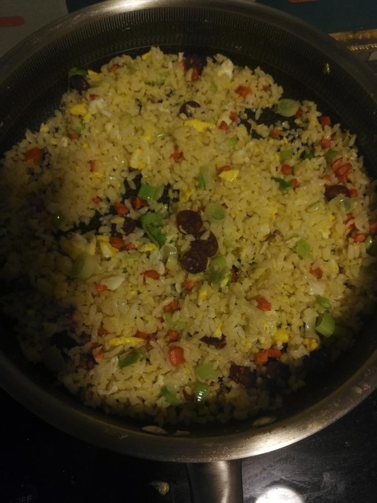 炒米饭蛋炒饭二十分钟快手家常