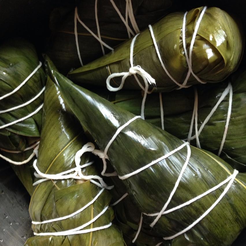 红豆蜜枣小脚粽