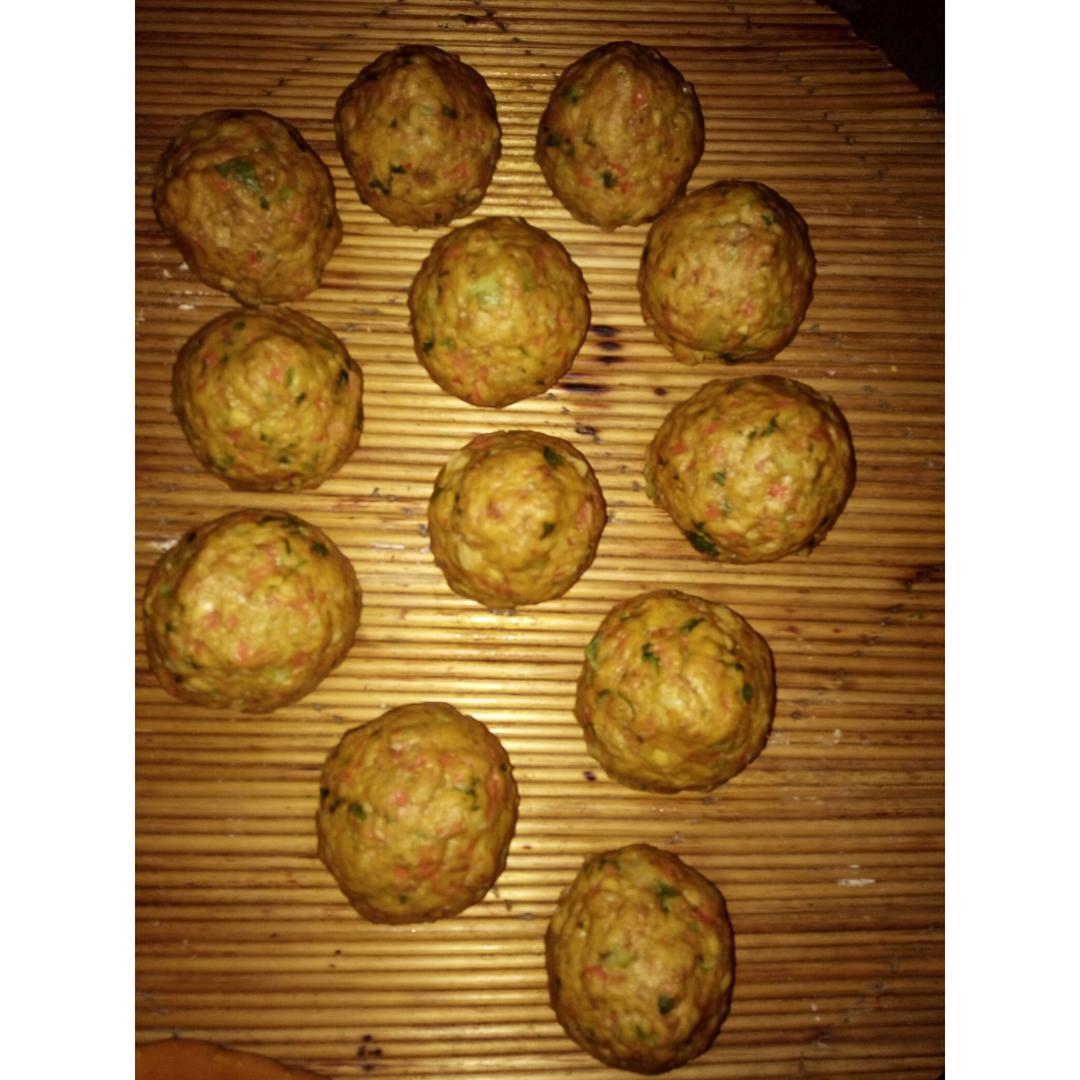 咸味菜窝头(内附手法视频)～～吃点儿粗粮系列