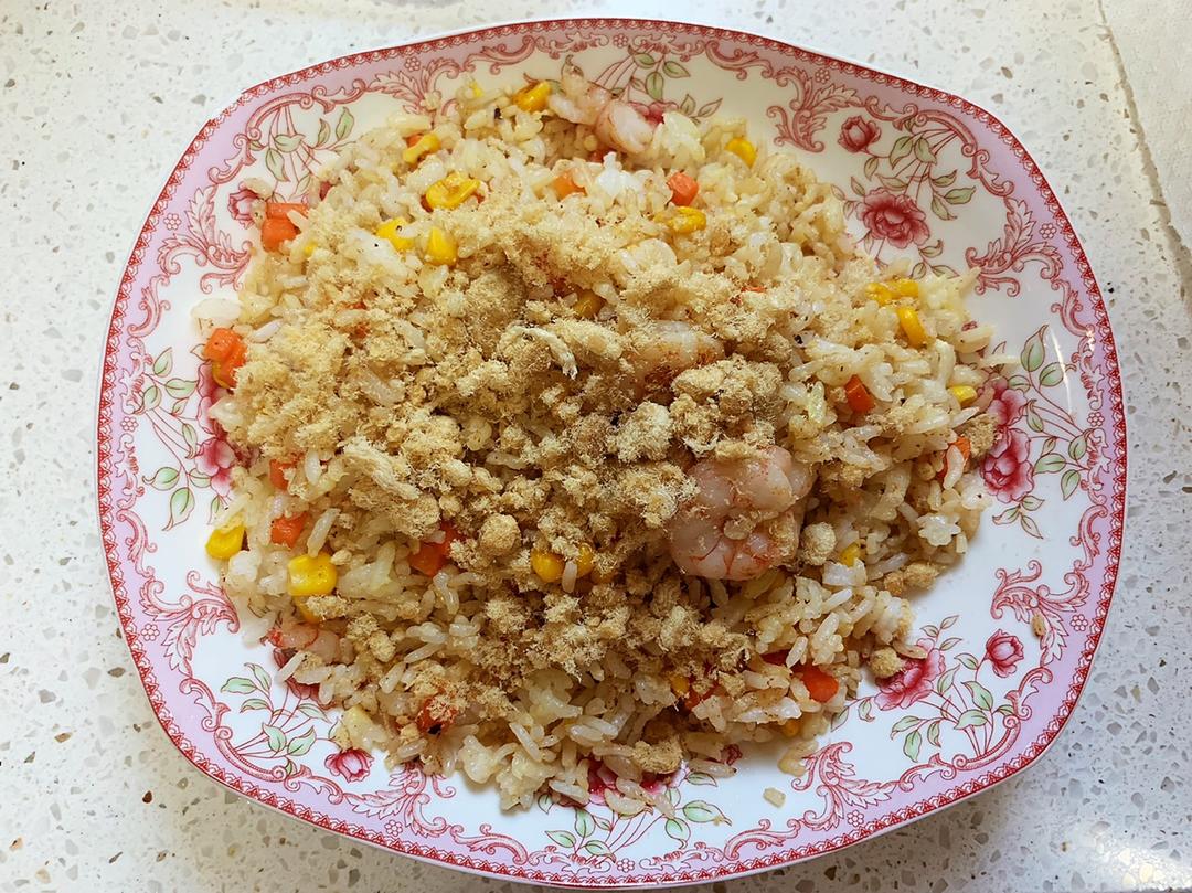 黄金虾仁炒饭