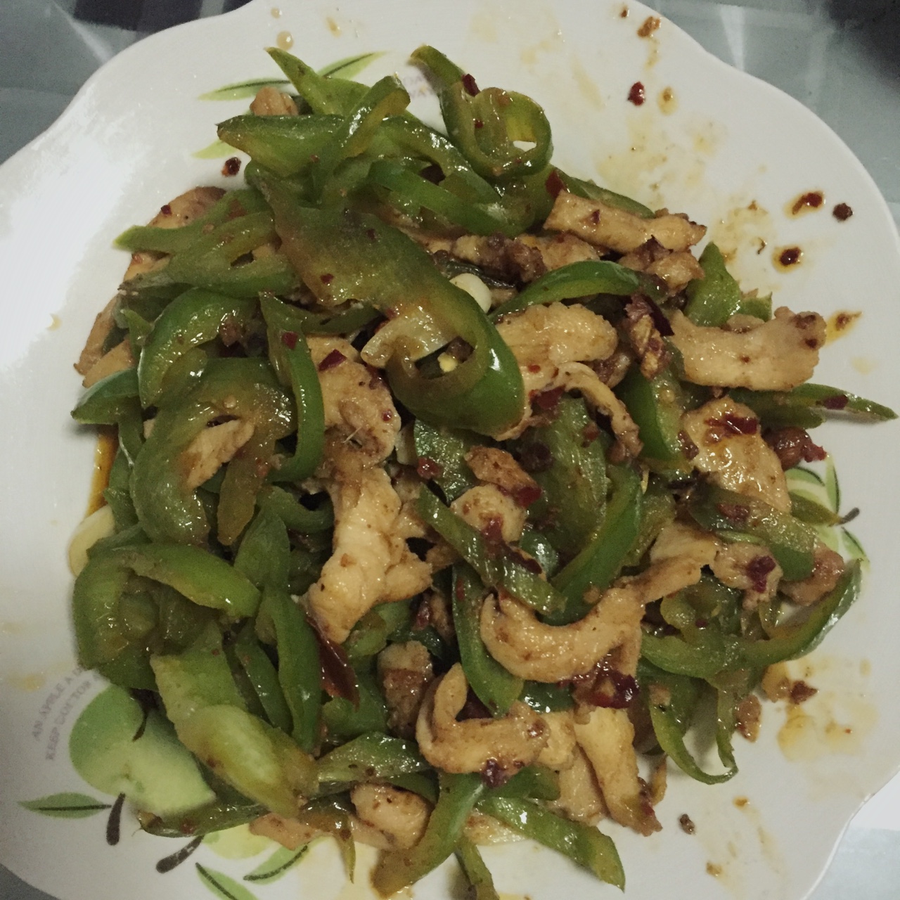 谜一般的青椒炒肉