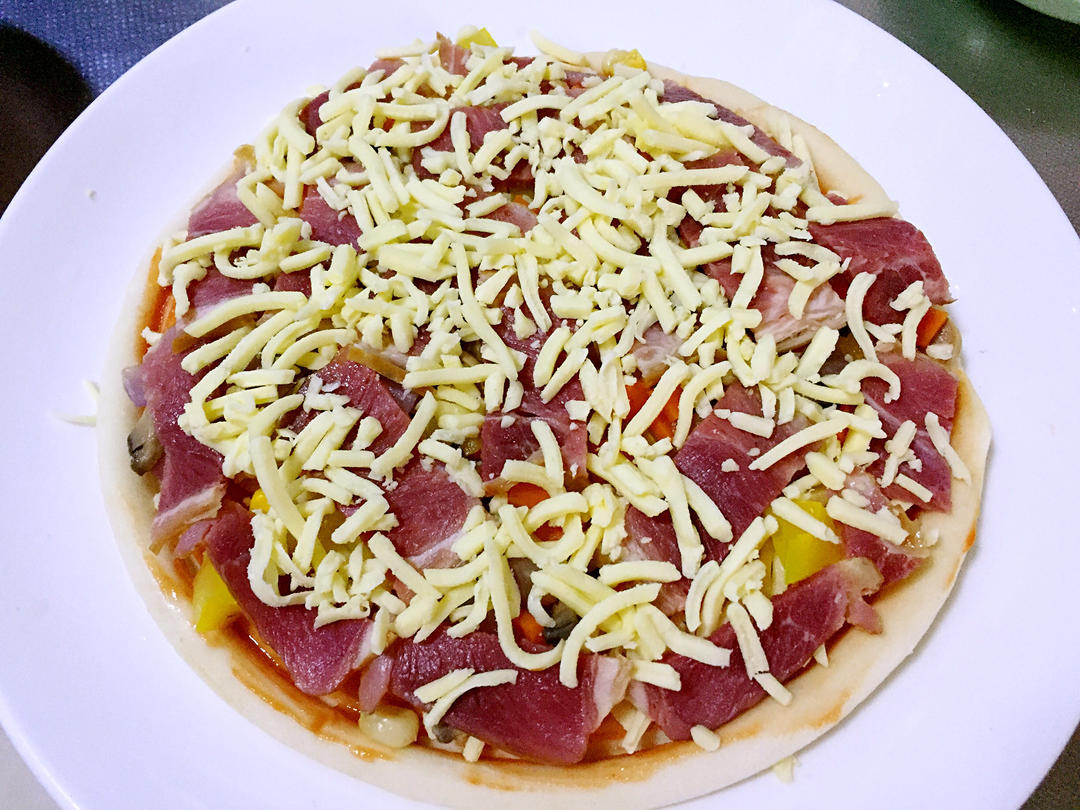 培根披萨（电饼铛版）