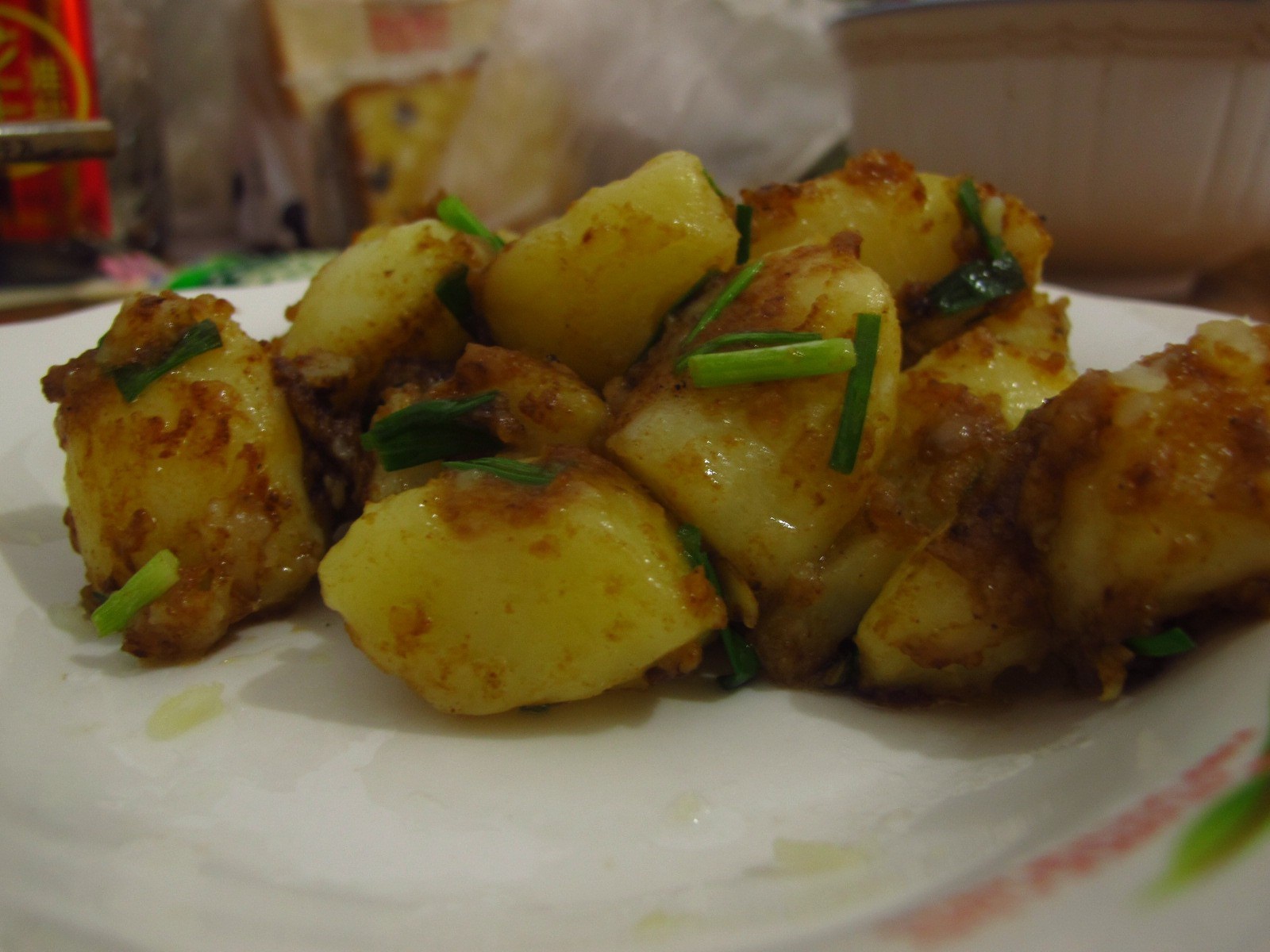 葱炒土豆的做法