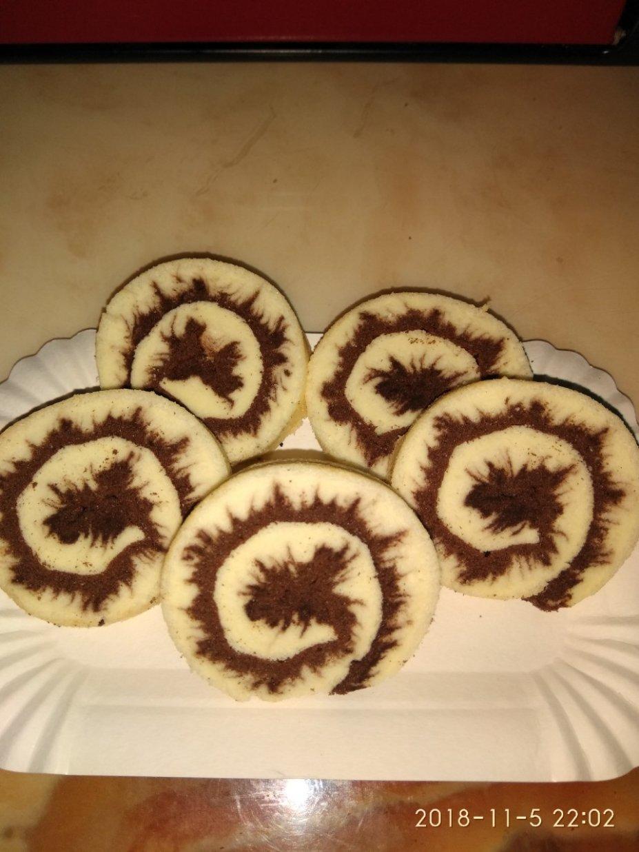 可可旋风蛋糕卷（视频）
