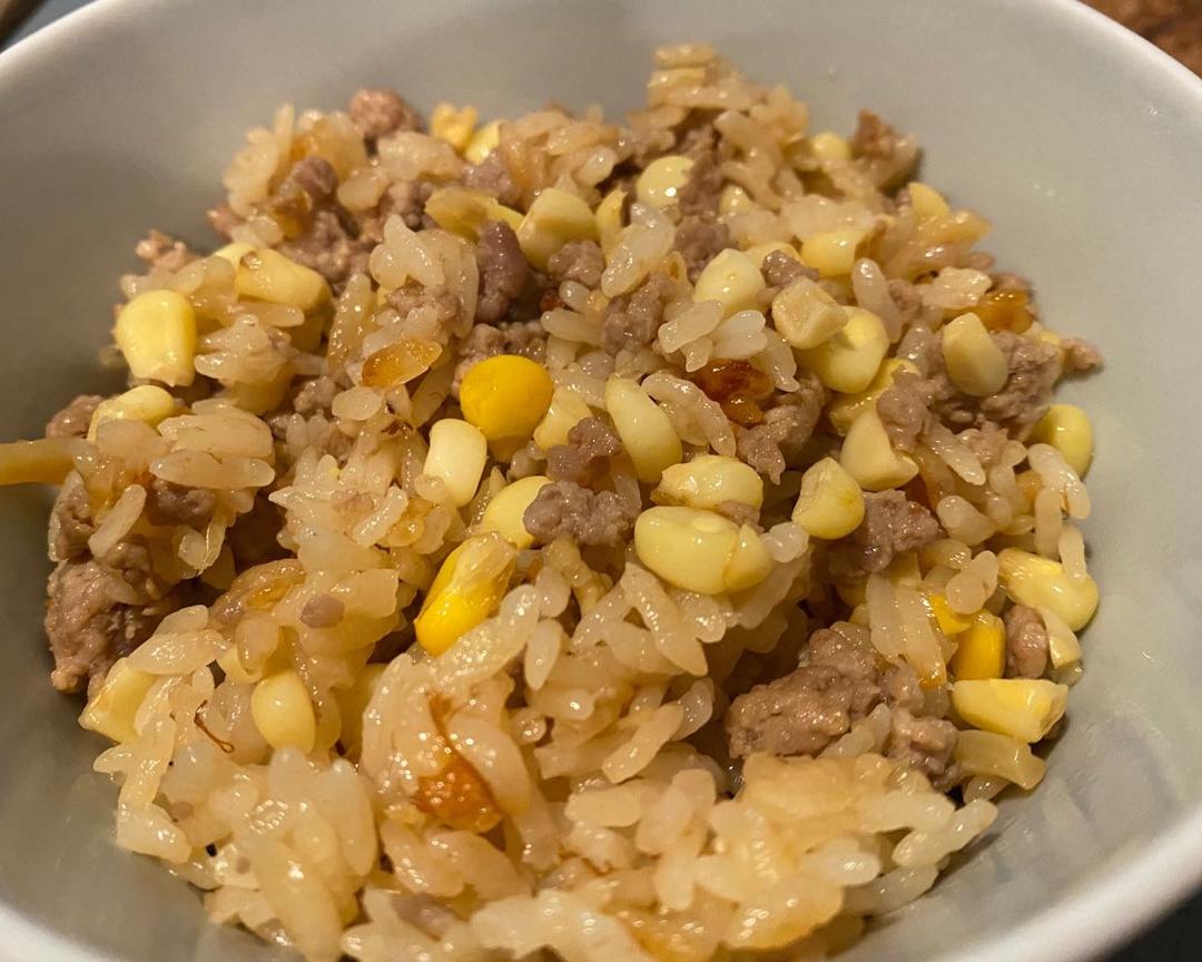 快手饭扫光 - 玉米肉末饭的做法