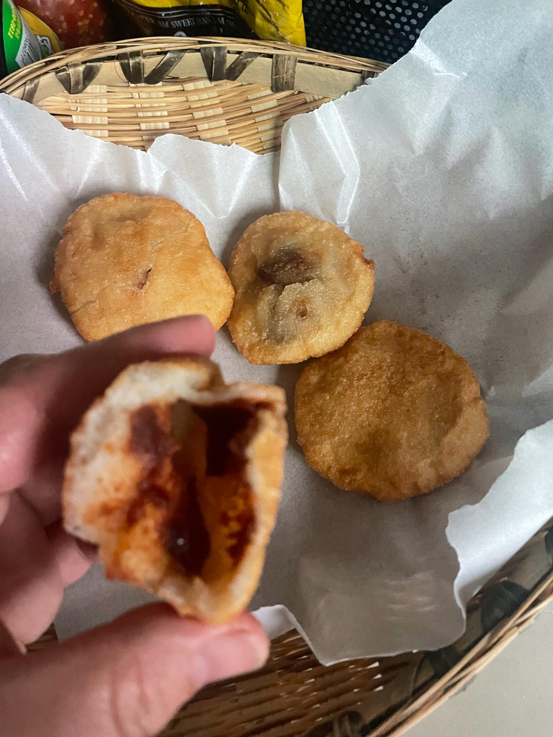 东北油炸糕（糯米粉豆沙馅儿）不翻车很简单