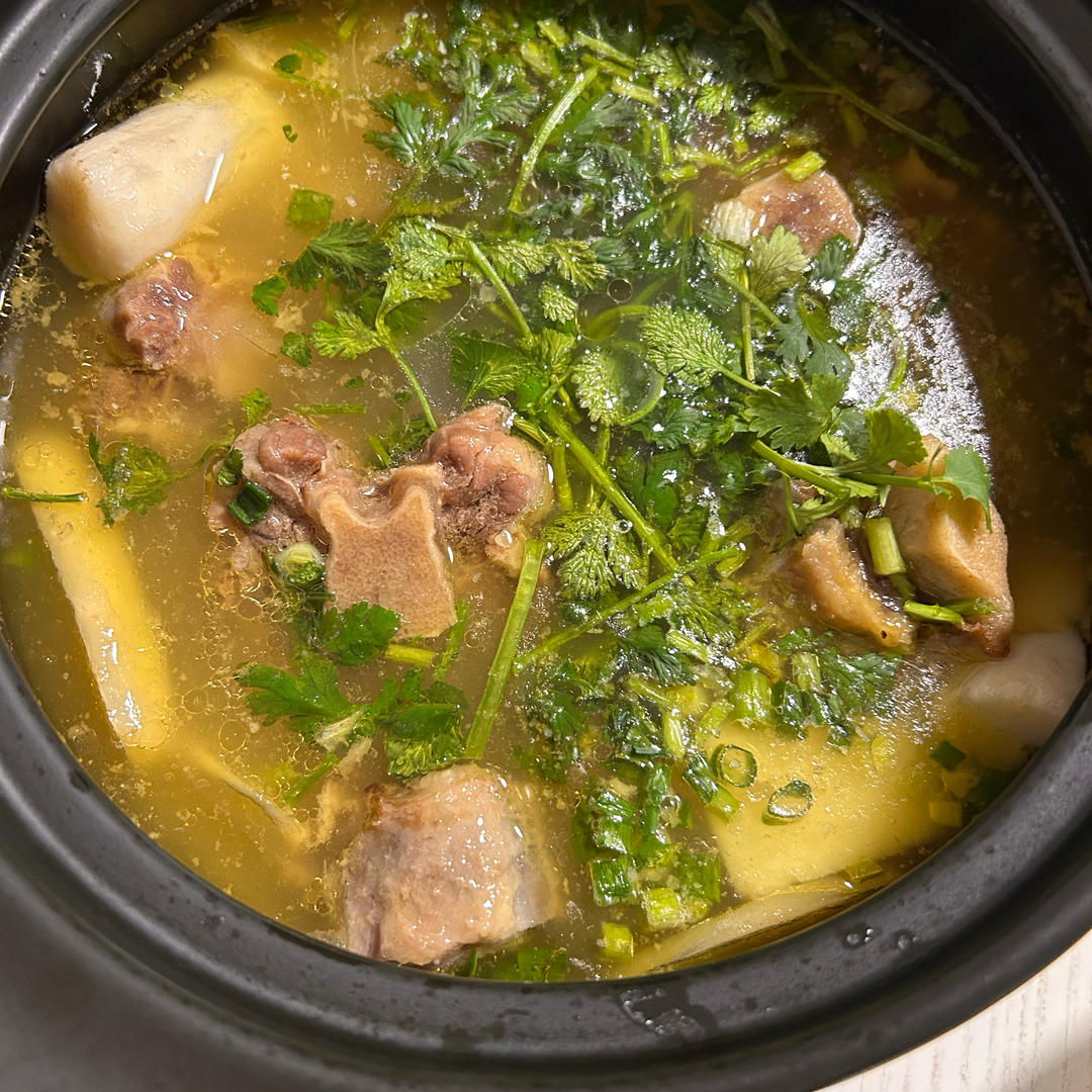 清炖🐂牛尾骨汤🍲