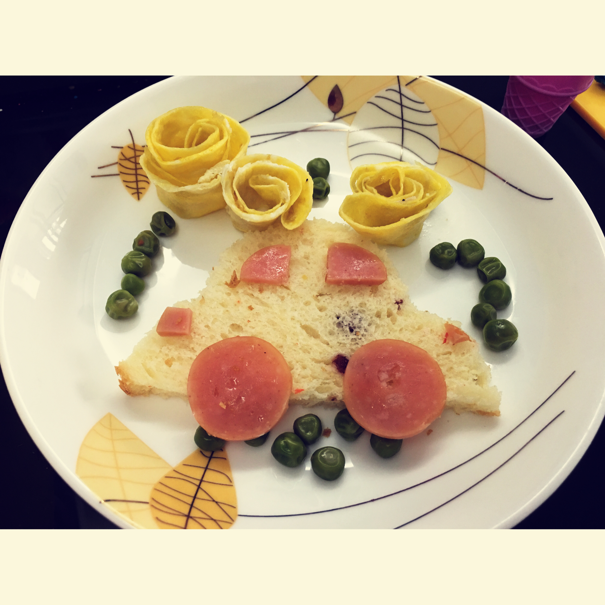 tracy-12做的爱心儿童小早餐