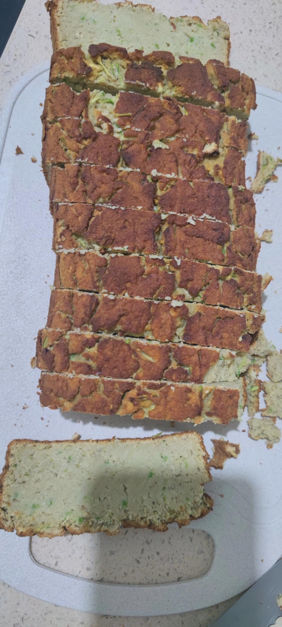 西葫芦“奶酪”快手面包丨健康·烘焙