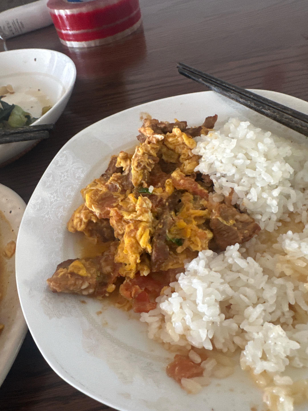 酸甜浓郁～超开胃🔥番茄滑蛋牛肉饭