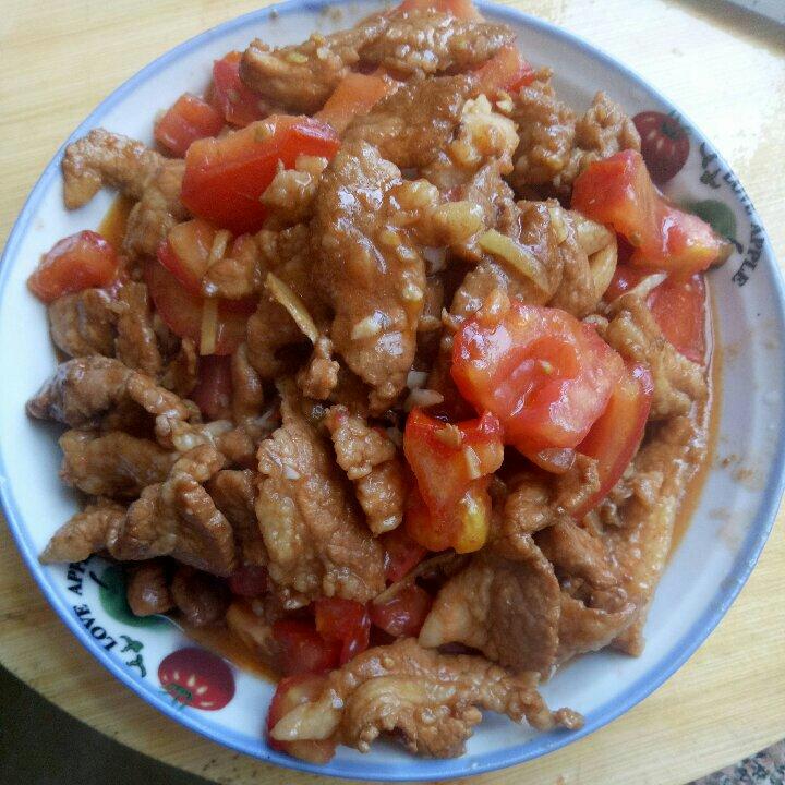 柠笙萌做的番茄炒肉