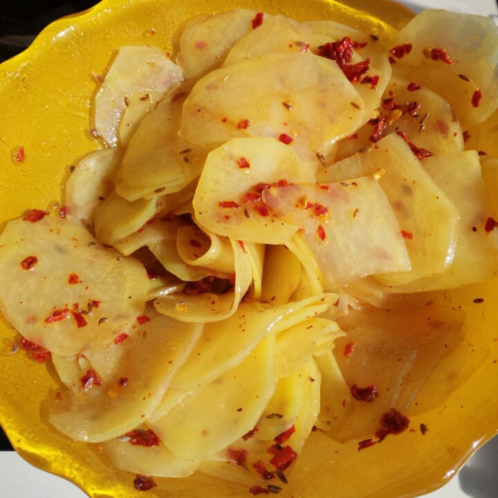 兰州风味麻辣土豆片（又名：通渭路土豆片、马三洋芋片）