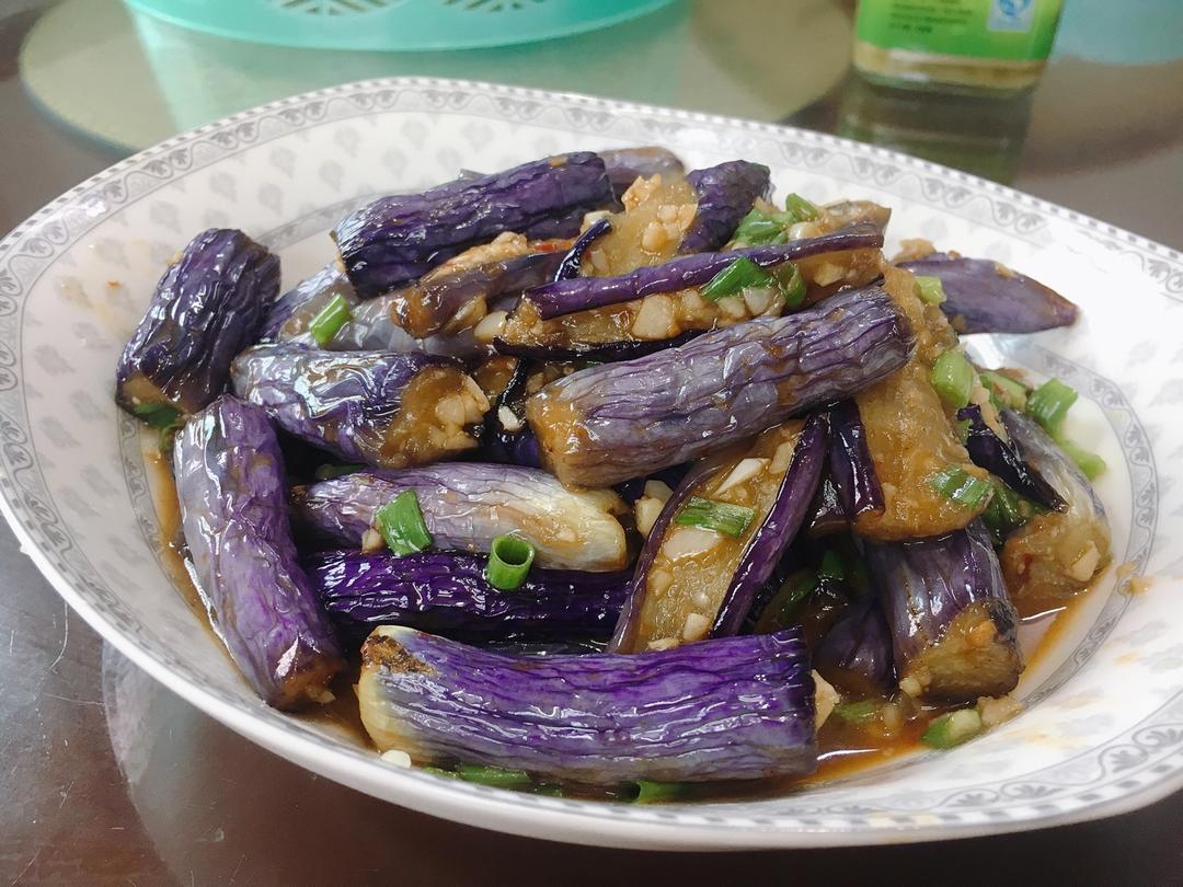 红烧肉沫茄子