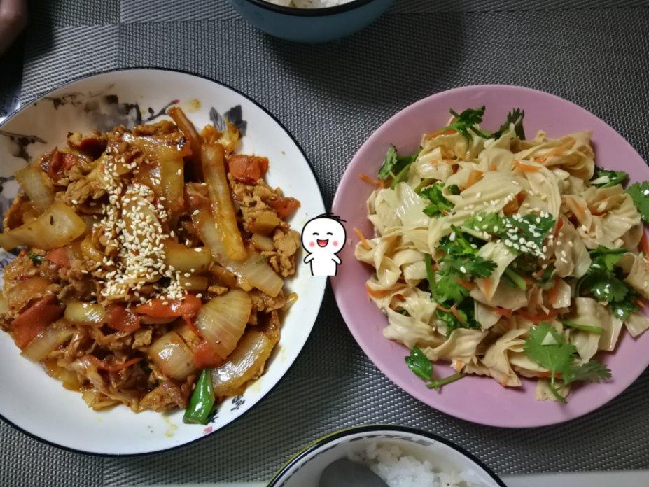 凉拌干豆腐丝