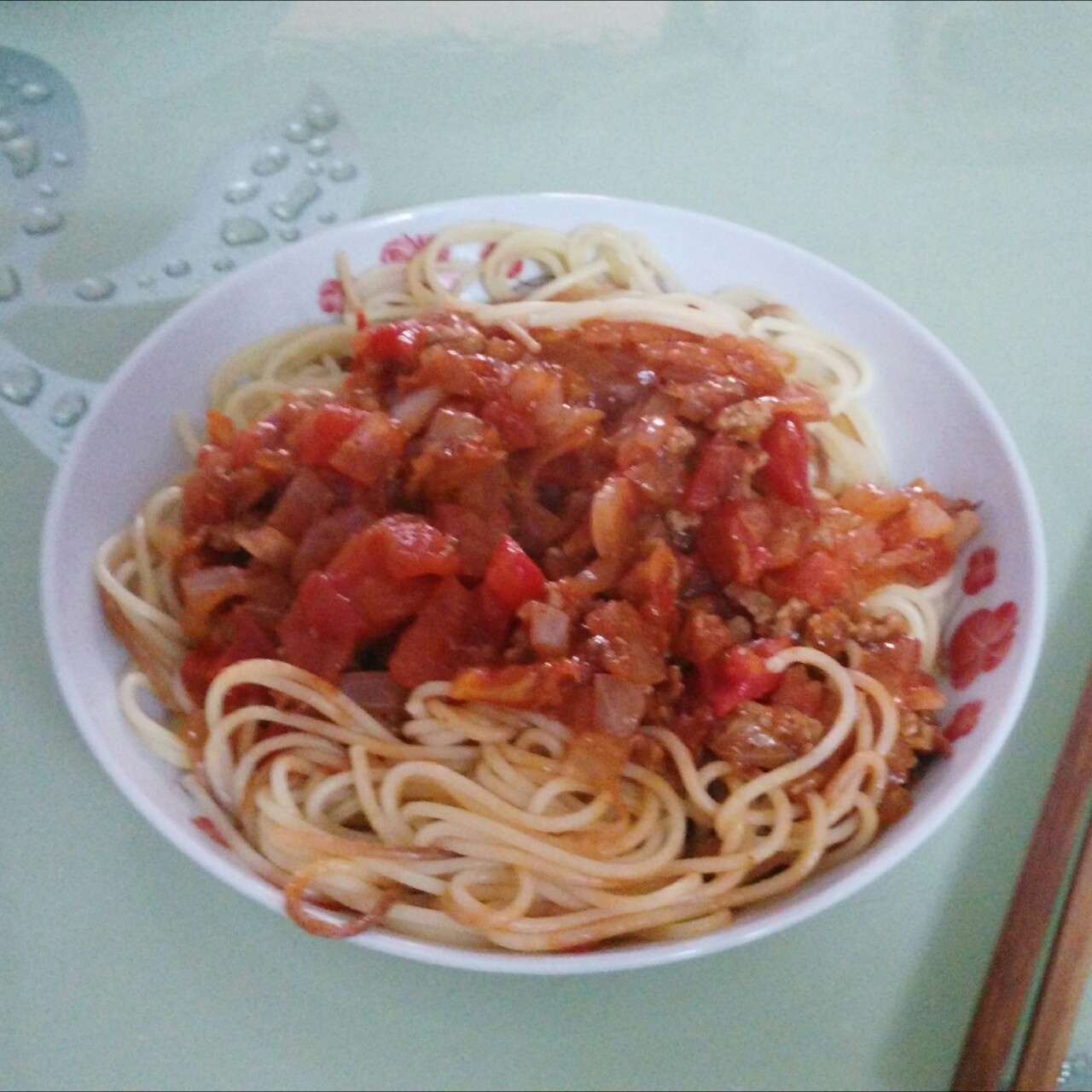 番茄肉酱意大利面