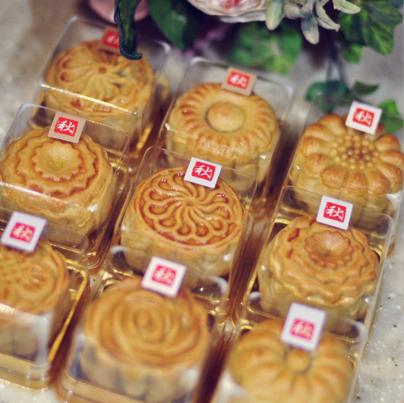 莲蓉月饼
