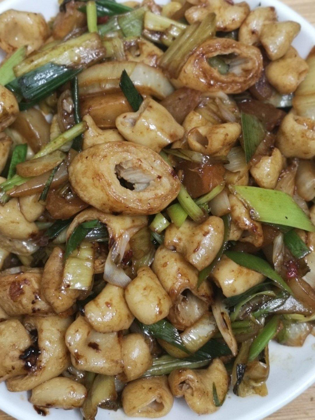 酸菜炒大肠（附超详细大肠清洗步骤）