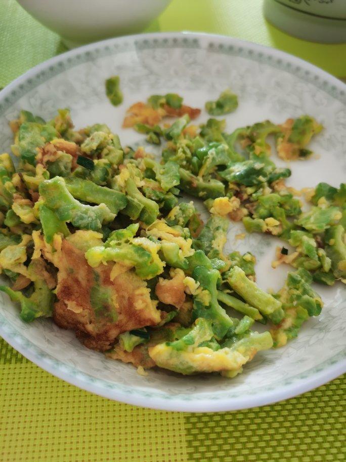 苦瓜鸡蛋饼