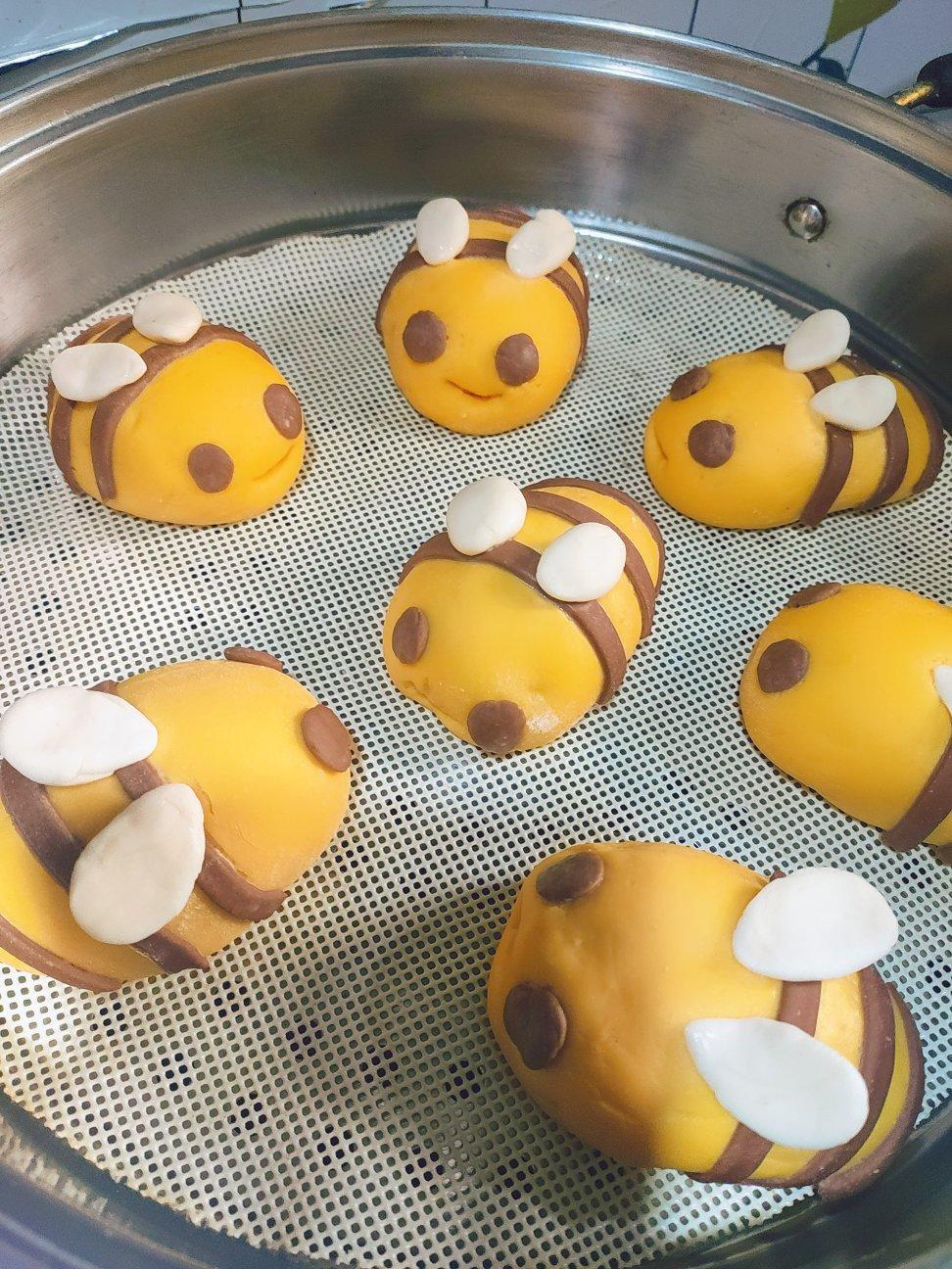 🐝卡通小蜜蜂红豆包