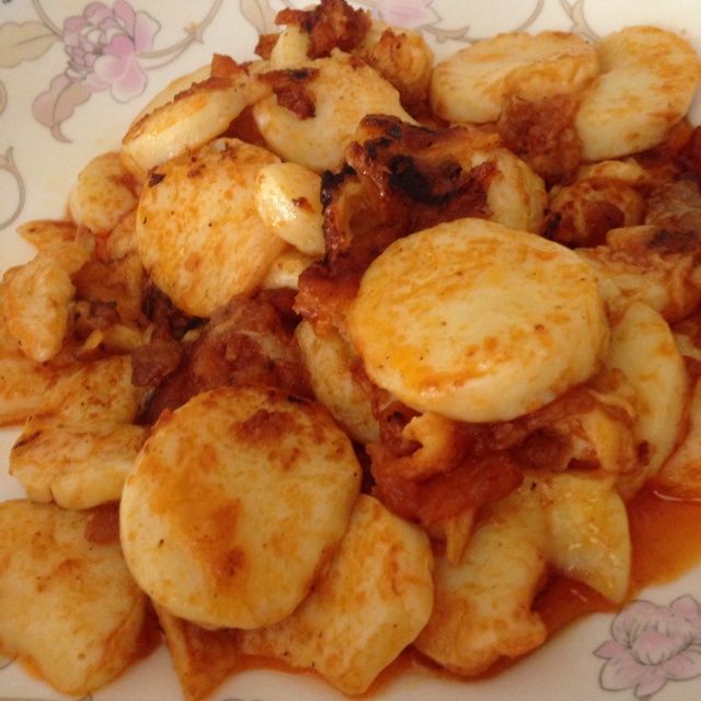 酸甜酱煎日本豆腐