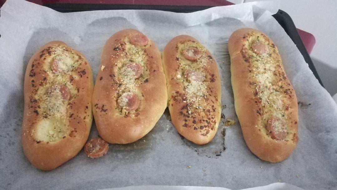 蒜香面包
