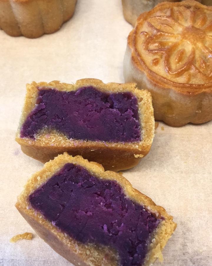 紫薯蛋卷