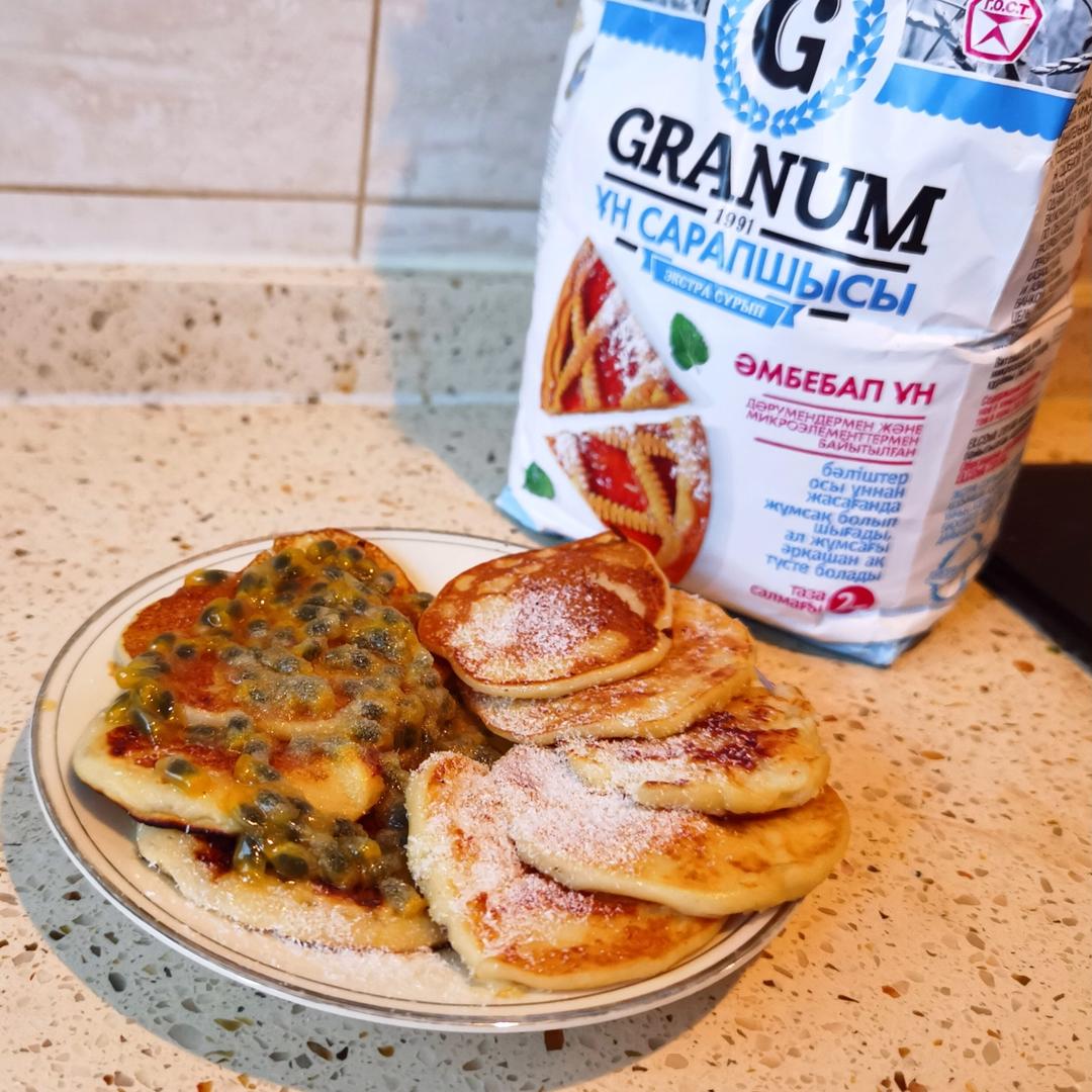 简单快速的酸奶香蕉饼