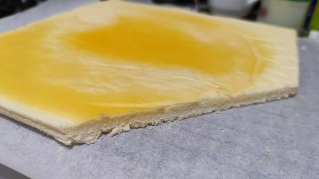 低蛋白零食之——小麦淀粉蛋糕玉米油版(六寸蛋糕胚)