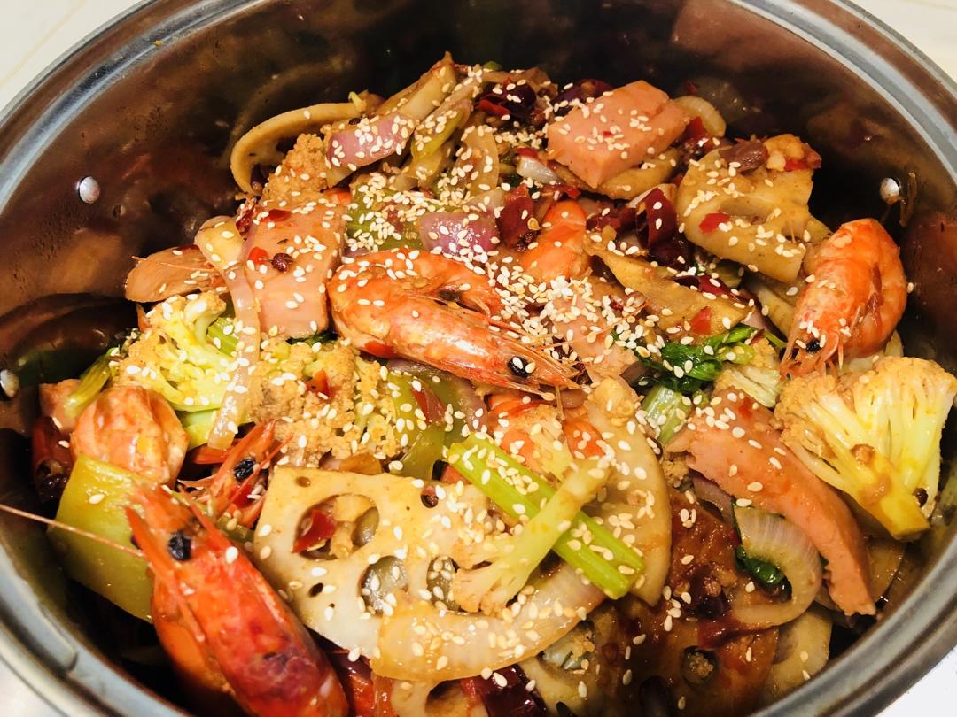 干锅虾虾（最详细的图文解说）