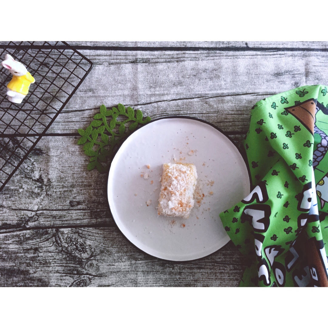 棉花口感的无油椰浆蛋糕<Coconut-milk Cake>