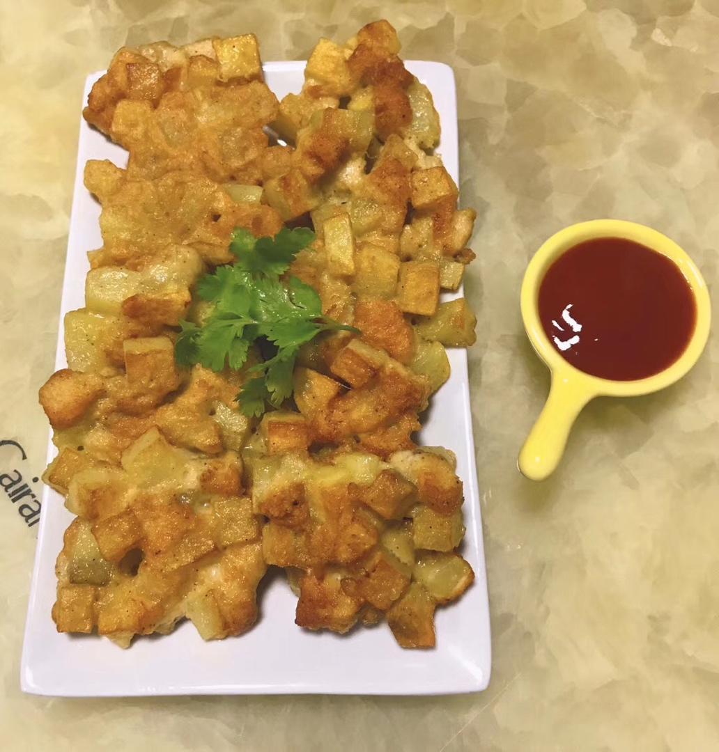 土豆鸡肉烙