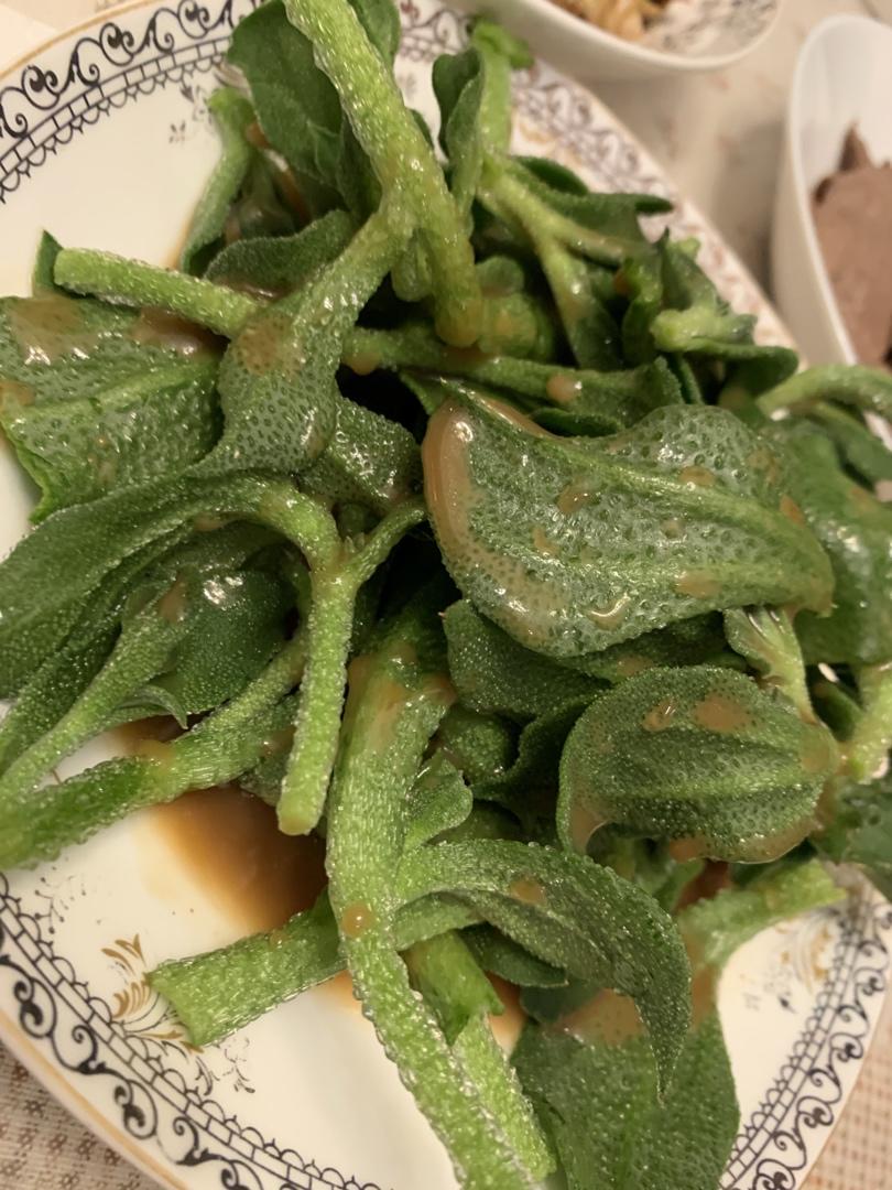 快手菜：凉拌冰草（5分钟高大上）