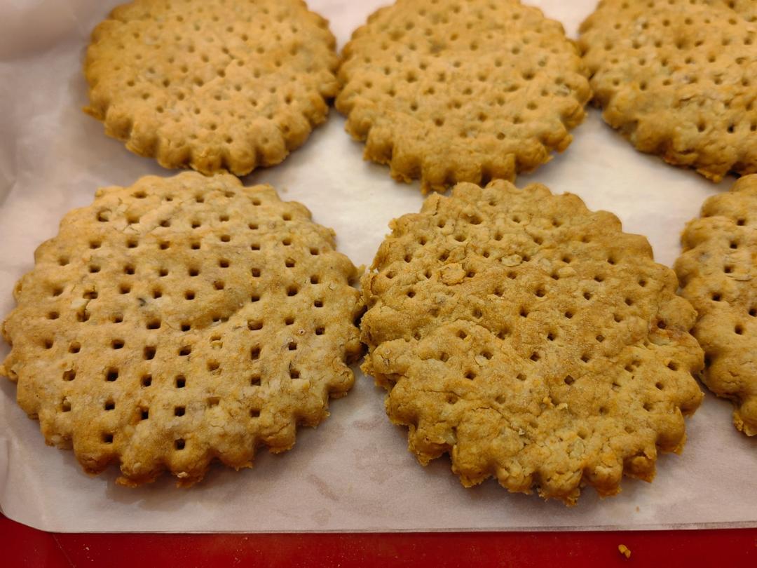 全麦核桃消化饼（减糖减油配方）