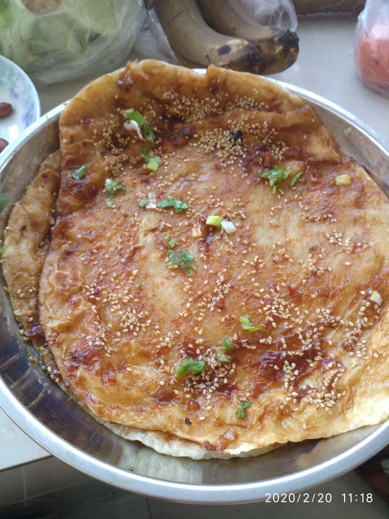 酥的掉渣的酱香饼，老公说都可以开店啦