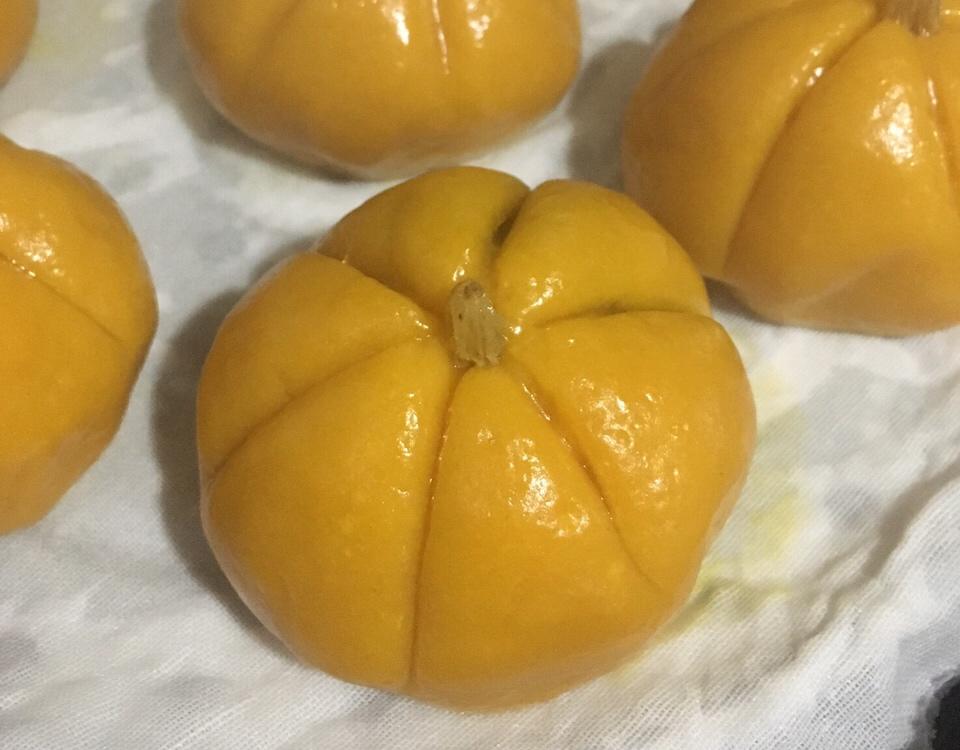 长得像山竹的南瓜饼