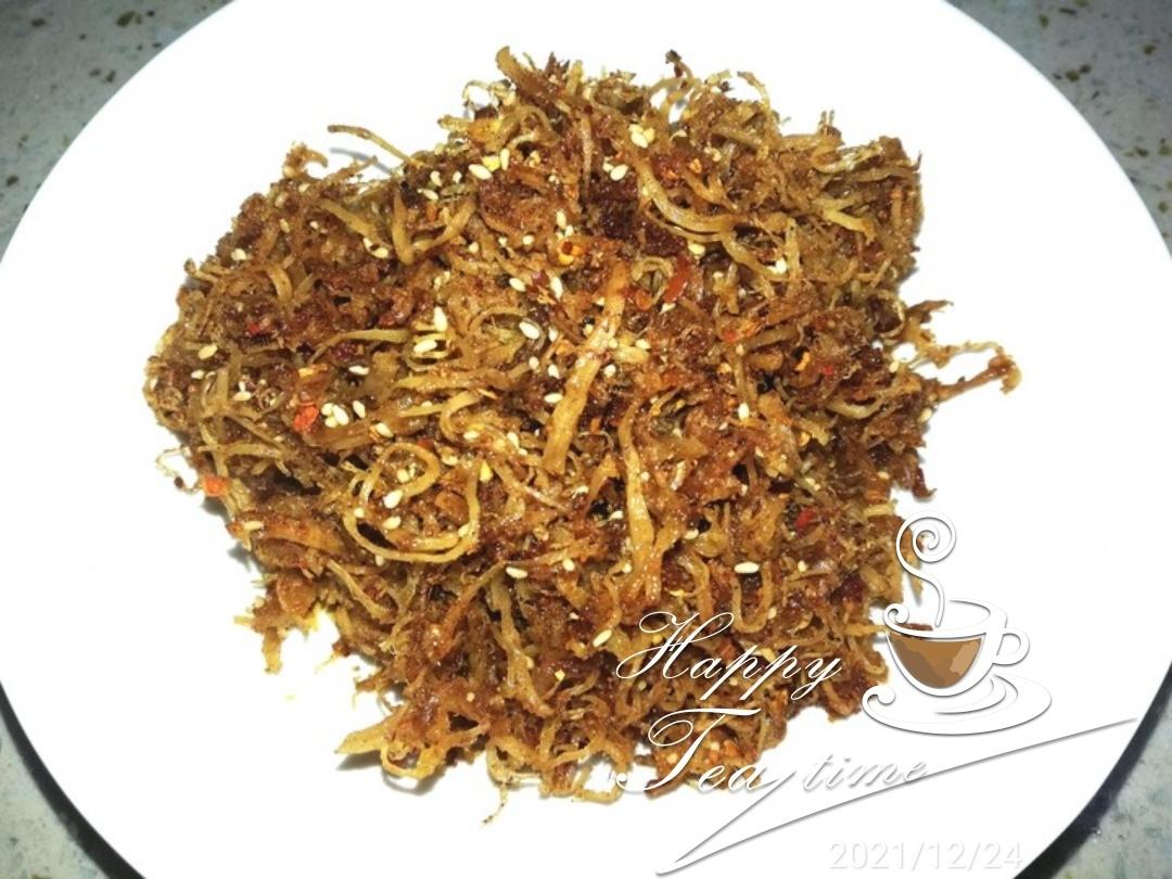 灯影鸡丝的做法