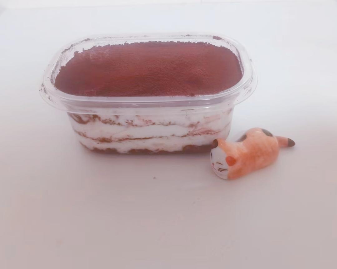 低脂低卡！免烤箱！！燕麦提拉米苏