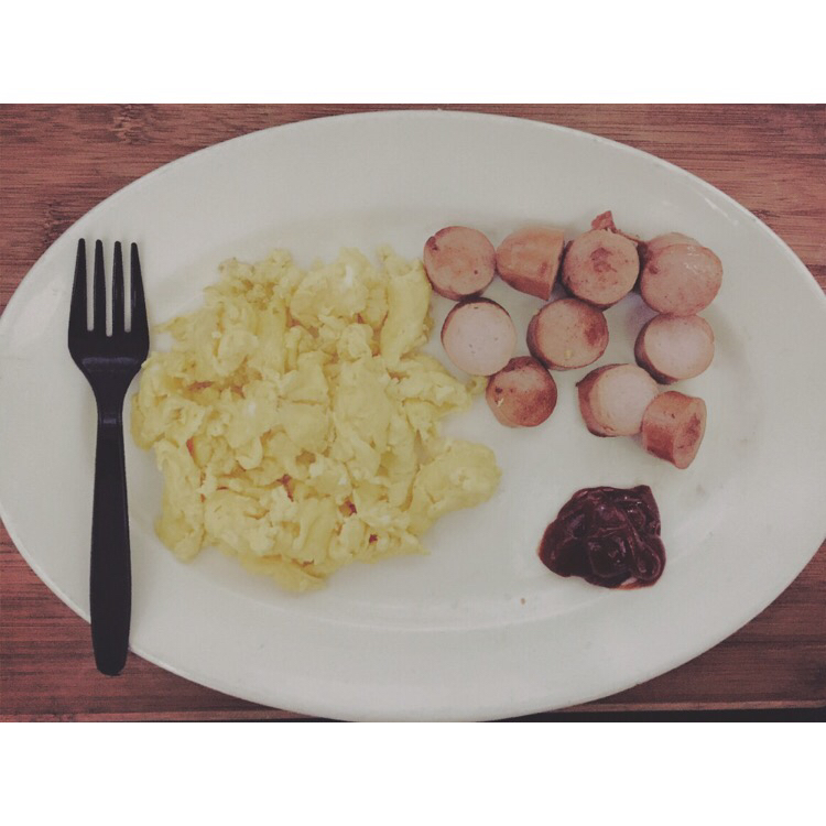 美式炒蛋 scrambled eggs