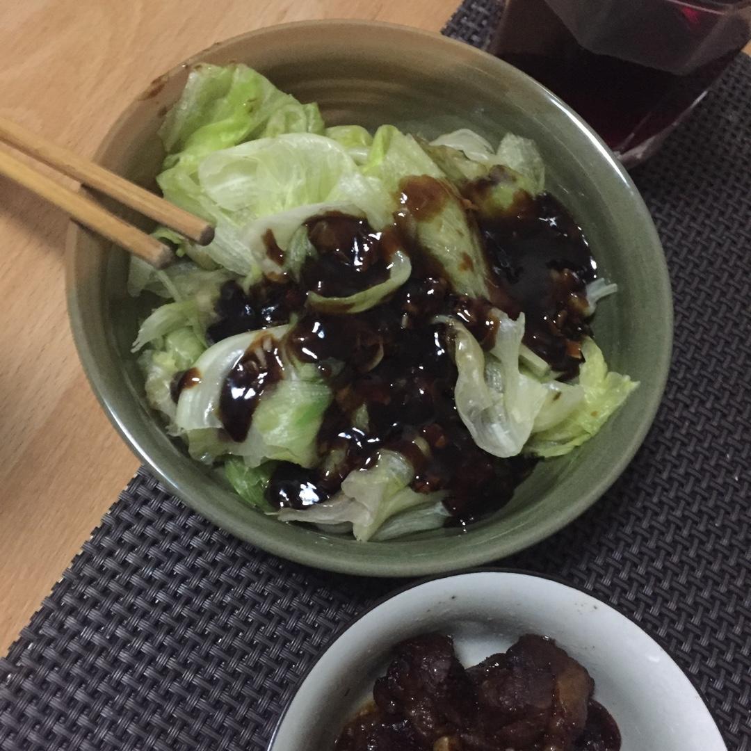 家常菜 蚝油生菜