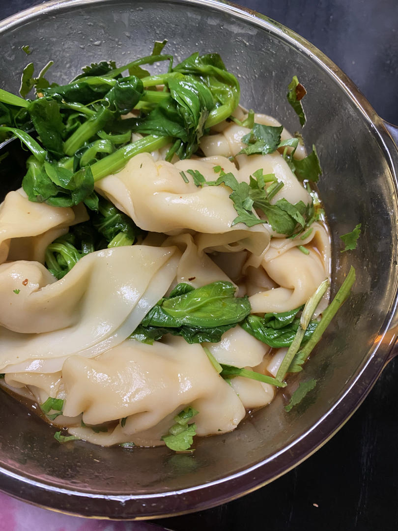 酸汤红油抄手