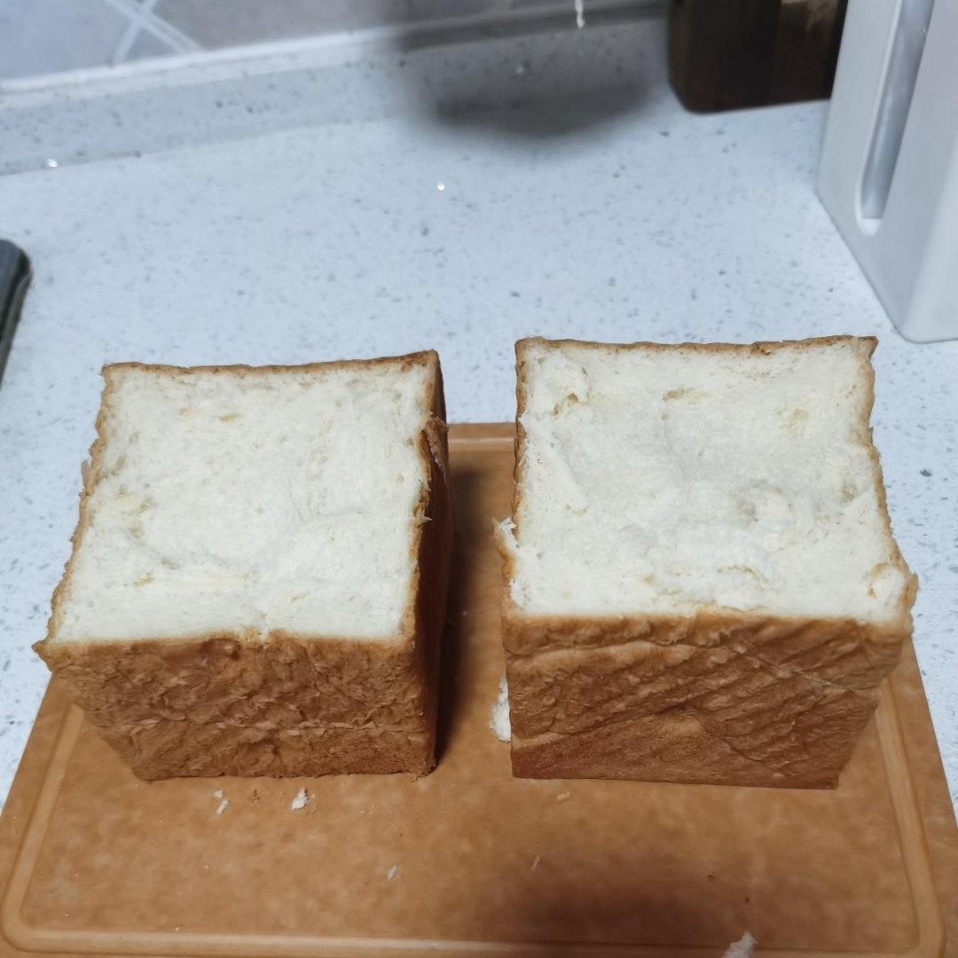 鲜奶吐司（蒸烤箱版一次发酵）